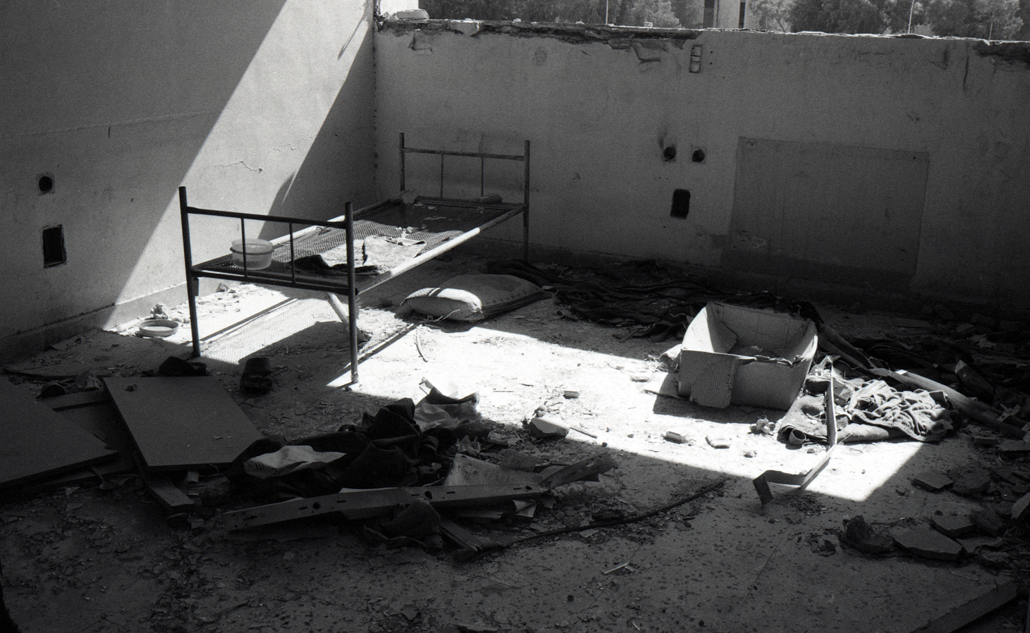 Libya during the Arab spring. Abu Salim prison, Tripoli